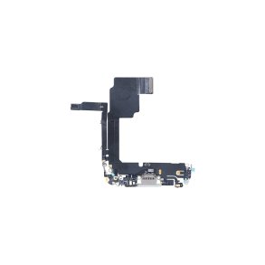 iPhone 15 Pro Ladestik Charging Flex Hvid Pulled