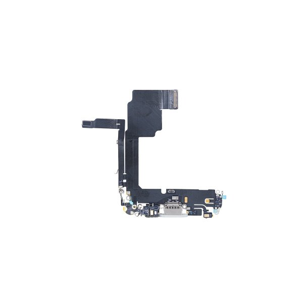 iPhone 15 Pro Ladestik Charging Flex Hvid Pulled