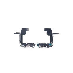 iPhone 15 Pro Ladestik Charging Flex Hvid Pulled