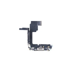 iPhone 15 Pro Ladestik Charging Flex Natural Titanium Pulled