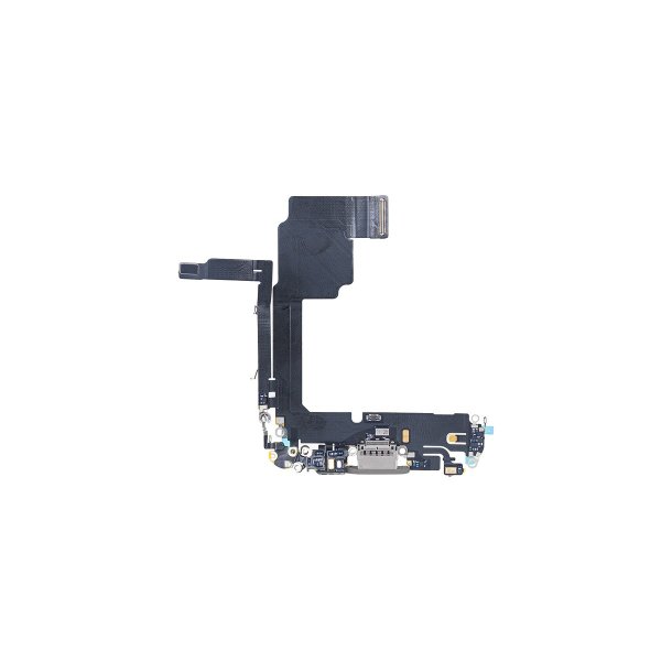 iPhone 15 Pro Ladestik Charging Flex Natural Titanium Pulled