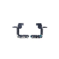 iPhone 15 Pro Ladestik Charging Flex Natural Titanium Pulled