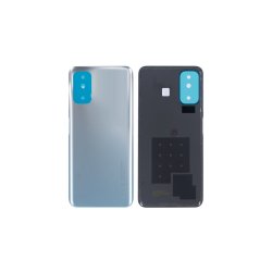 Xiaomi Redmi Note 10 5G bagcover Chrome Silver uden linse OEM