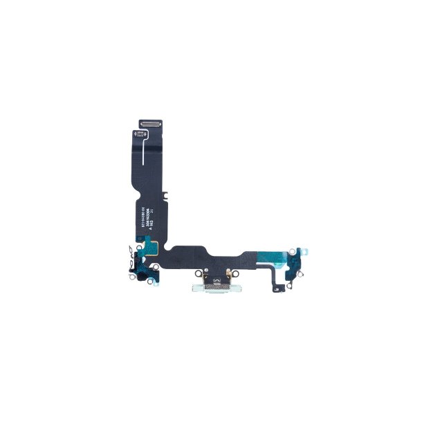 iPhone 15 Plus Ladestik Charging Flex Gr�n Pulled