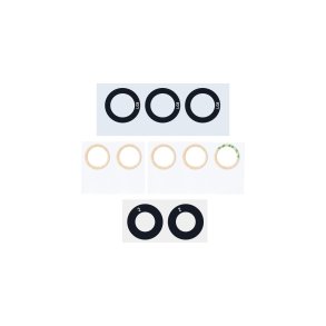 Samsung Galaxy A13 A135F Kameralinseglas 5 stk Sort OEM
