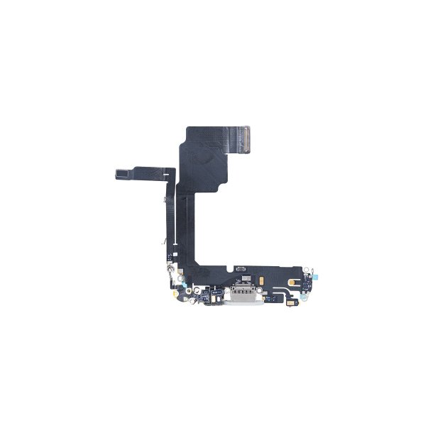 iPhone 15 Pro Max Ladestik Charging Flex Hvid Pulled
