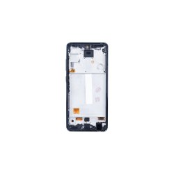 Samsung Galaxy A52 5G A526B / Samsung Galaxy A52s A528B Sk�rm OLED med ramme Sort 5G Display og Digitizer Soft-OLED