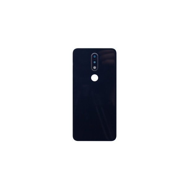 Nokia 7.1 (2018) bagcover Midnight Blue med linse OEM