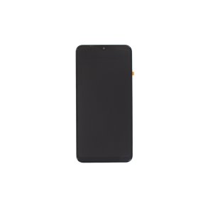 Samsung Galaxy A10 A105F Sk�rm med ramme Sort Non EU Display og Digitizer Service Pack