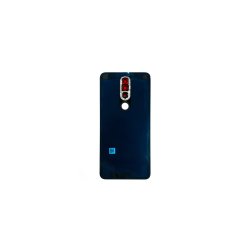 Nokia 5.1 Plus (X5) bagcover Black med linse OEM