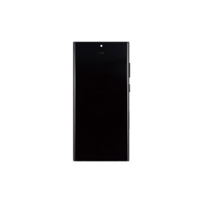 Samsung Galaxy S22 Ultra 5G S908B Sk�rm med ramme Graphite Display og Digitizer Service Pack