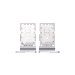 Samsung Galaxy S22 Ultra 5G S908B SIM-bakke Hvid OEM