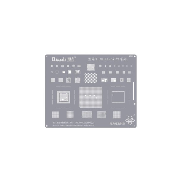 Qianli Bumblebee QS90 stencil til iPad A12/ A12X Series