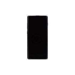 Samsung Galaxy S10+ G975F Sk�rm med ramme Sort Display og Digitizer Service Pack