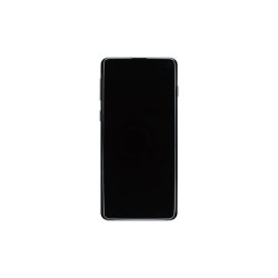 Samsung Galaxy S10 G973F Sk�rm med ramme Sort Display og Digitizer Service Pack