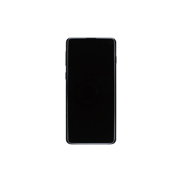 Samsung Galaxy S10 G973F Sk�rm med ramme Sort Display og Digitizer Service Pack