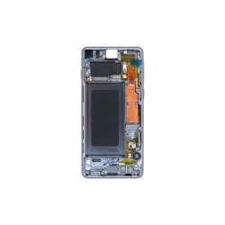Samsung Galaxy S10 G973F Sk�rm med ramme Sort Display og Digitizer Service Pack