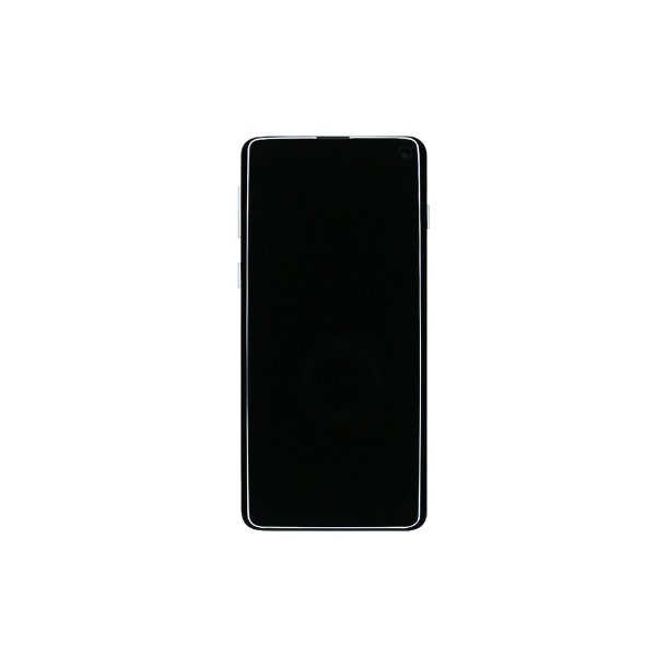 Samsung Galaxy S10 G973F Sk�rm med ramme Gr�n Display og Digitizer Service Pack
