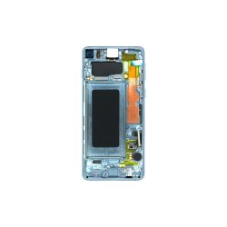 Samsung Galaxy S10 G973F Sk�rm med ramme Gr�n Display og Digitizer Service Pack