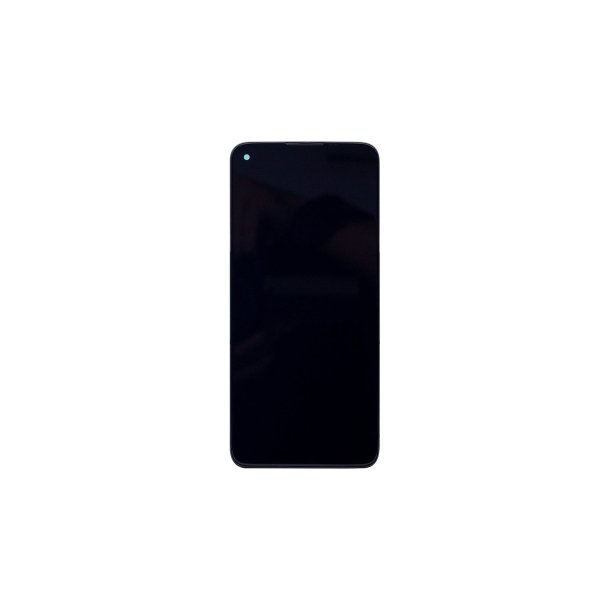 Motorola Moto G9 Plus Sk�rm med ramme Sort Display og Digitizer
