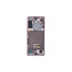 Samsung Galaxy S21 5G G991B Sk�rm med ramme Violet 5G Display og Digitizer Service Pack
