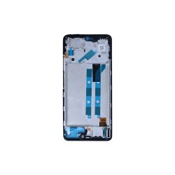 Sk�rm til Xiaomi Redmi Note 11 Pro / Redmi Note 11 Pro 5G / Poco X4 Pro 5G OLED med Ramme OEM Sort