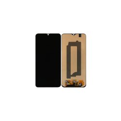 Samsung Galaxy M30 M305F Sk�rm med ramme Sort Display og Digitizer Service Pack