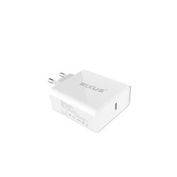 Rixus oplader USB-C Hvid RXLC26
