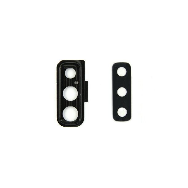 Samsung Galaxy A7 A750F (2018) Kameralinseglas med ramme Sort Original