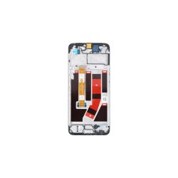 OnePlus, Oppo OnePlus Nord N20 SE (CPH2469) / Oppo A57s (CPH2385) / Oppo A77 (CPH2385) Sk�rm med ramme Sort 4G Display og Digitizer