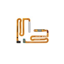 Samsung Galaxy A04s A047F fingerprint sensor Flex med power button Hvid