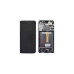 Samsung Galaxy S22 Plus S906B Sk�rm med ramme Phantom Black Display og Digitizer Service Pack