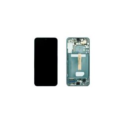 Samsung Galaxy S22 Plus S906B Sk�rm med ramme Gr�n Display og Digitizer Service Pack