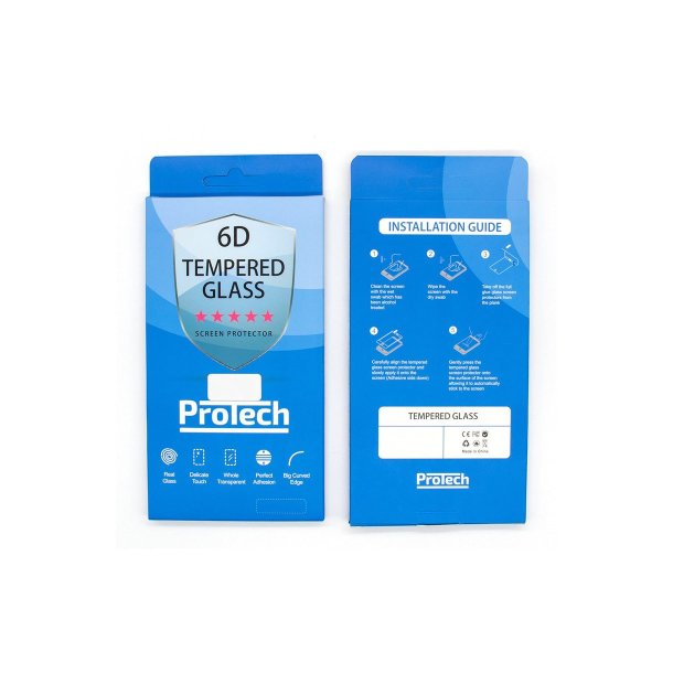 Samsung Galaxy S22 Plus S906B h�rdet glas 6D R�d