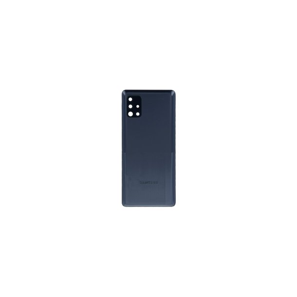 Samsung Galaxy A51 5G A516B bagcover Black med linse OEM