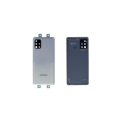 Samsung Galaxy A51 5G A516B bagcover White med linse OEM