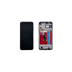 Huawei P40 Lite E Sk�rm med ramme Sort Display og Digitizer
