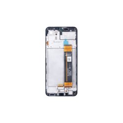 Samsung Galaxy A23 5G A236B Sk�rm med ramme Sort 5G Display og Digitizer