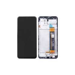 Samsung Galaxy A23 5G A236B Sk�rm med ramme Sort 5G Display og Digitizer