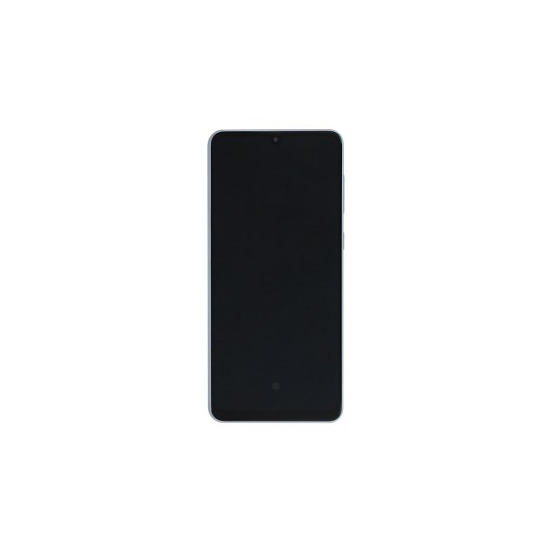 Samsung Galaxy A33 5G Sk�rm OLED med ramme Hvid 5G Display og Digitizer Soft-OLED