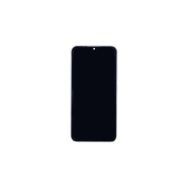 Sk�rm til Samsung Galaxy A34 5G A346B Soft-OLED med Ramme S�lv