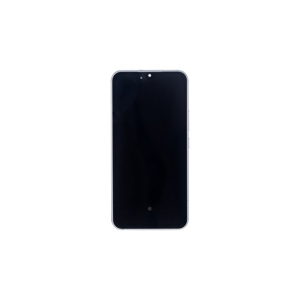 Samsung Galaxy A54 5G A546B Sk�rm OLED med ramme Hvid 5G Display og Digitizer Soft-OLED