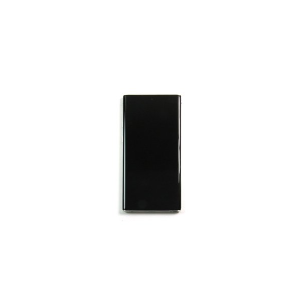 Samsung Galaxy Note 10 N970F Sk�rm med ramme Hvid Display og Digitizer Service Pack