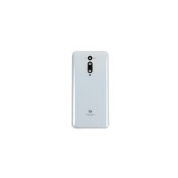 Xiaomi Mi 9T / Xiaomi Mi 9T Pro bagcover Pearl White med linse OEM