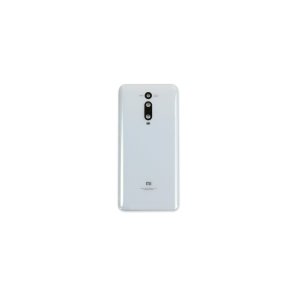 Xiaomi Mi 9T / Xiaomi Mi 9T Pro bagcover Pearl White med linse OEM