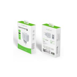 Rixus 20W oplader Hvid