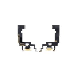 iPhone XR Ladestik Charging Flex Gul Pulled