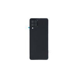 Samsung Galaxy A22 A225F bagcover Black med linse OEM