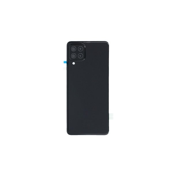 Samsung Galaxy A22 A225F bagcover Black med linse OEM