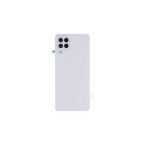 Samsung Galaxy A22 A225F bagcover White med linse OEM